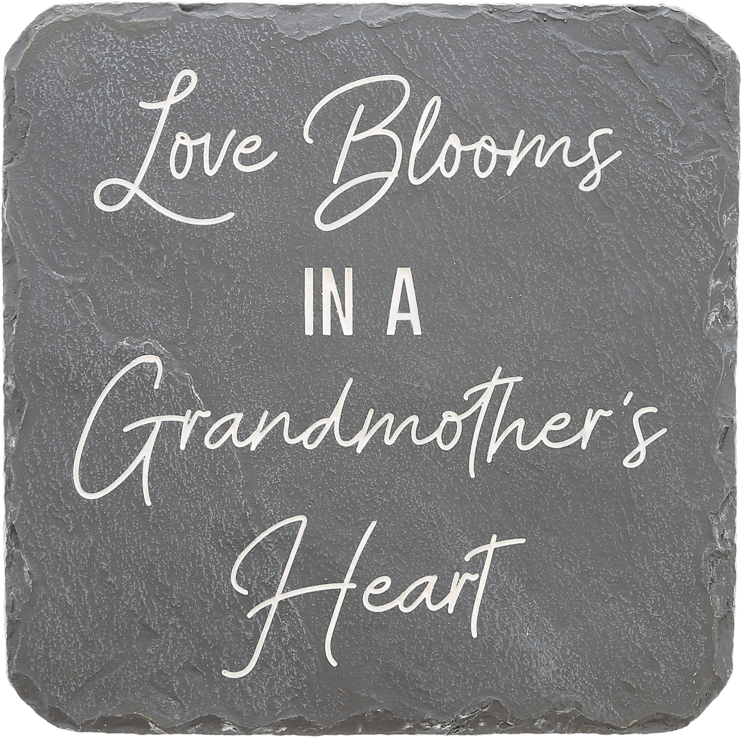 Grandmother's by Stones with Stories - Grandmother's - 7.75" x 7.75" Garden Stone