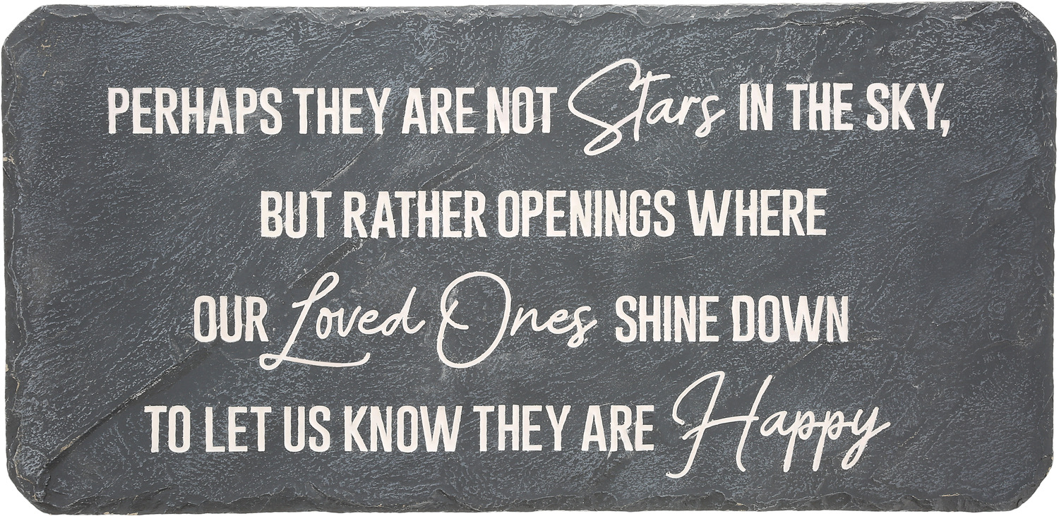 Stars in the Sky by Stones with Stories - Stars in the Sky - 16" x 7.75" Garden Stone