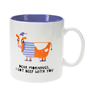 Cow by Fugly Friends - 17 oz Mug