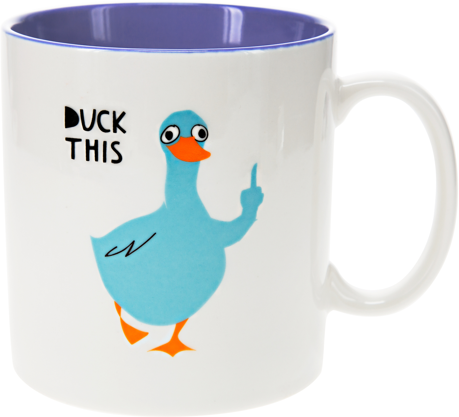 Duck by Fugly Friends - Duck - 17 oz Mug