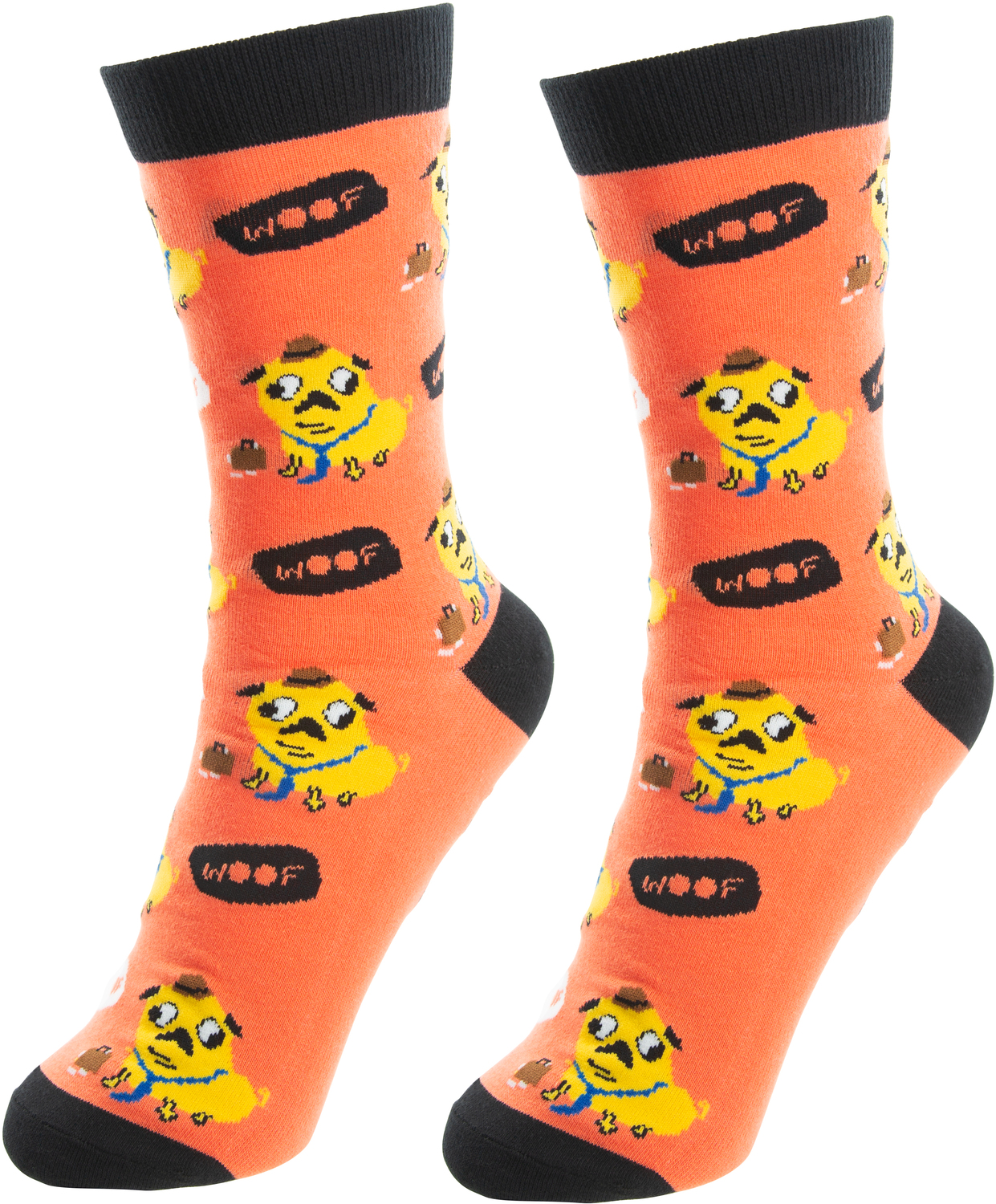 Ruff Day by Fugly Friends - Ruff Day - S/M Unisex Cotton Blend Sock