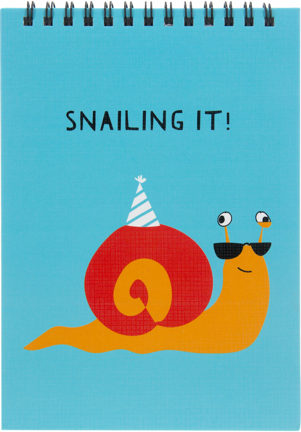 Snailing It by Fugly Friends - Snailing It - 5" X 7" Notepad