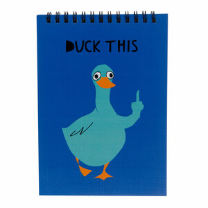 Duck This by Fugly Friends - 5" X 7" Notepad