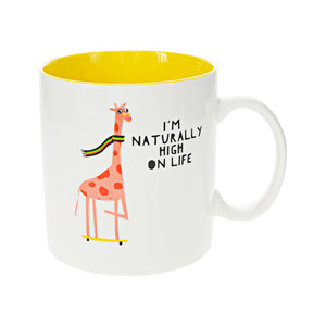 Giraffe by Fugly Friends - 17 oz Mug