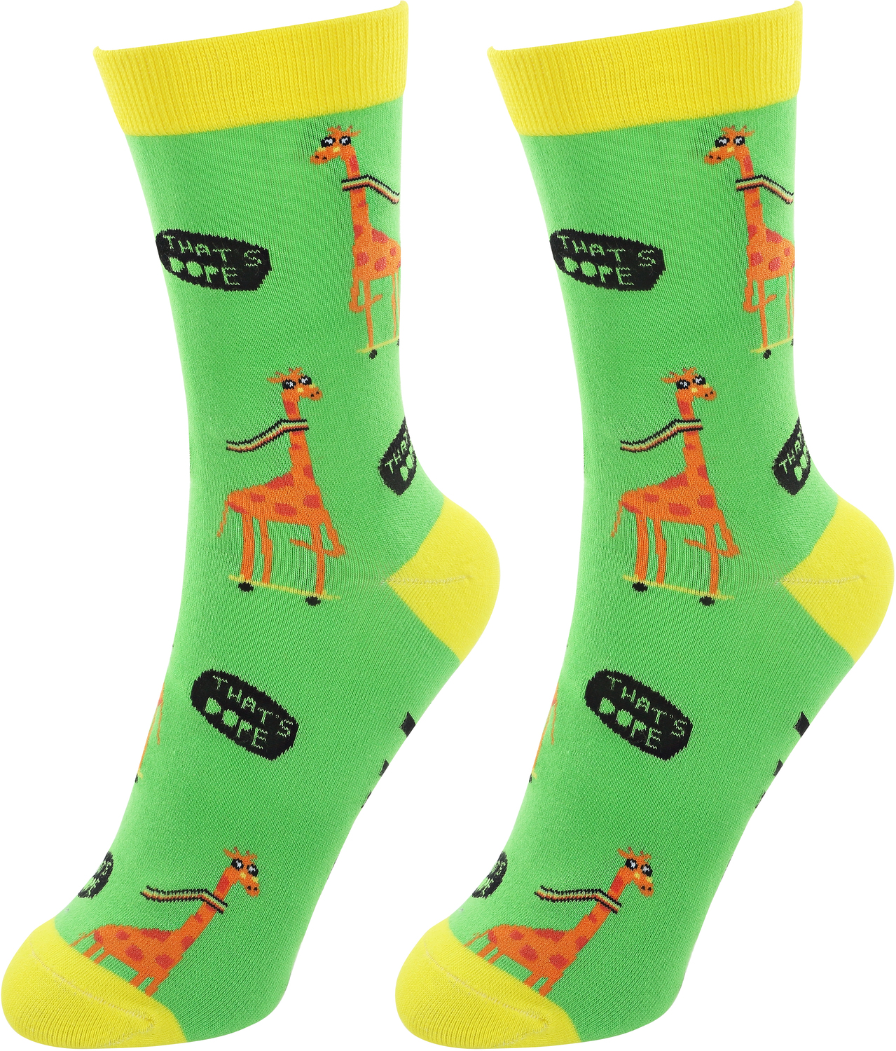 Naturally High by Fugly Friends - Naturally High - S/M Unisex Cotton Blend Sock