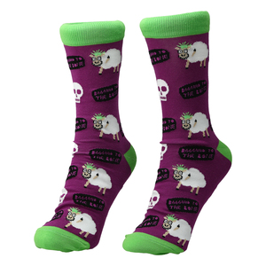 F*ck Ewe by Fugly Friends - M/L Unisex Cotton Blend Sock