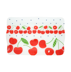 Cherries by Fruitful Livin' - 16.75" x 11" Glass Serving Tray