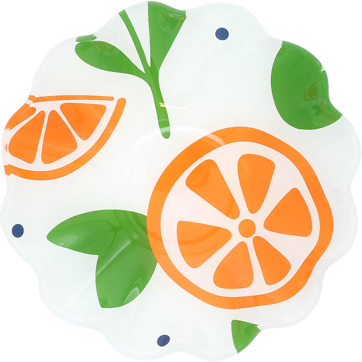 Oranges by Fruitful Livin' - Oranges - 6" Glass Bowl