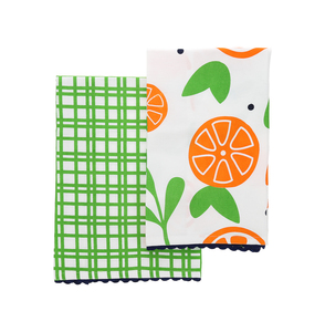 Oranges by Fruitful Livin' - Tea Towel Gift Set (2 - 20" x 28")
