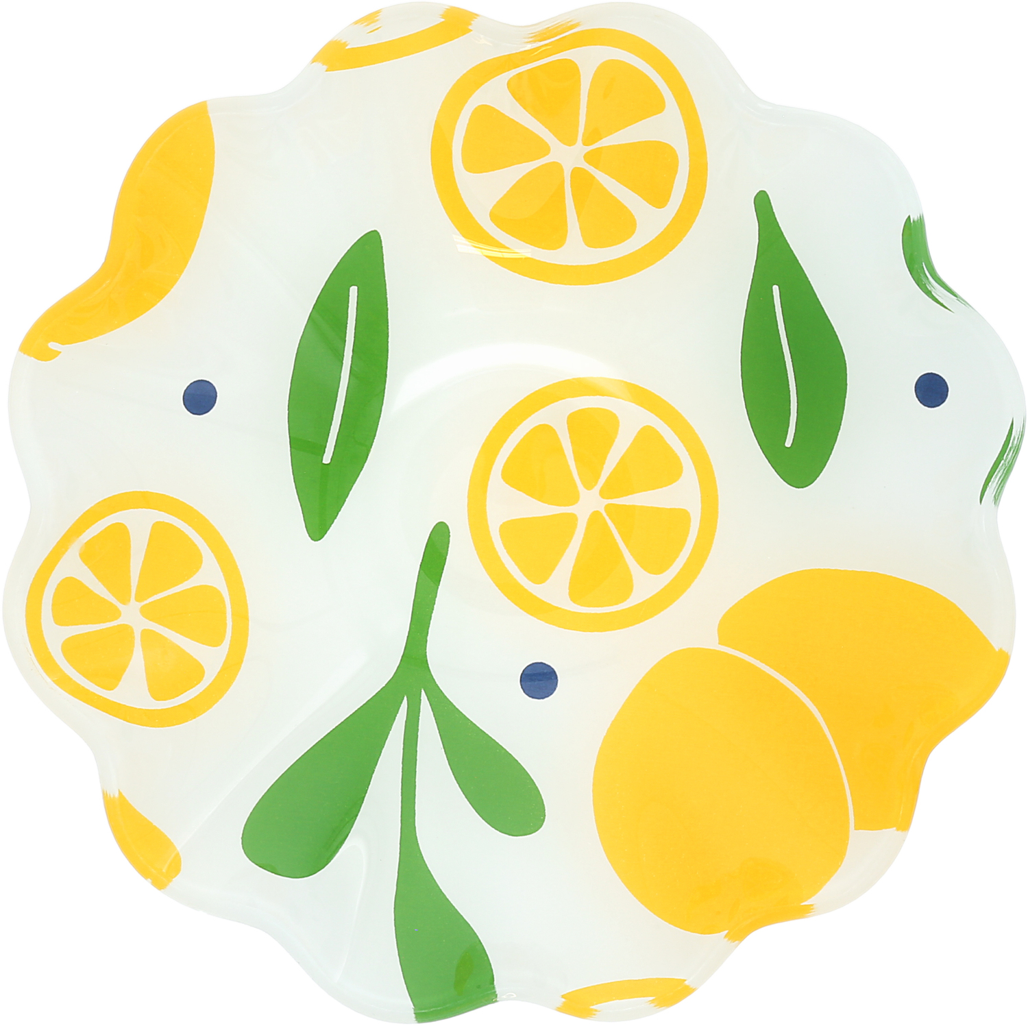 Lemons by Fruitful Livin' - Lemons - 6" Glass Bowl