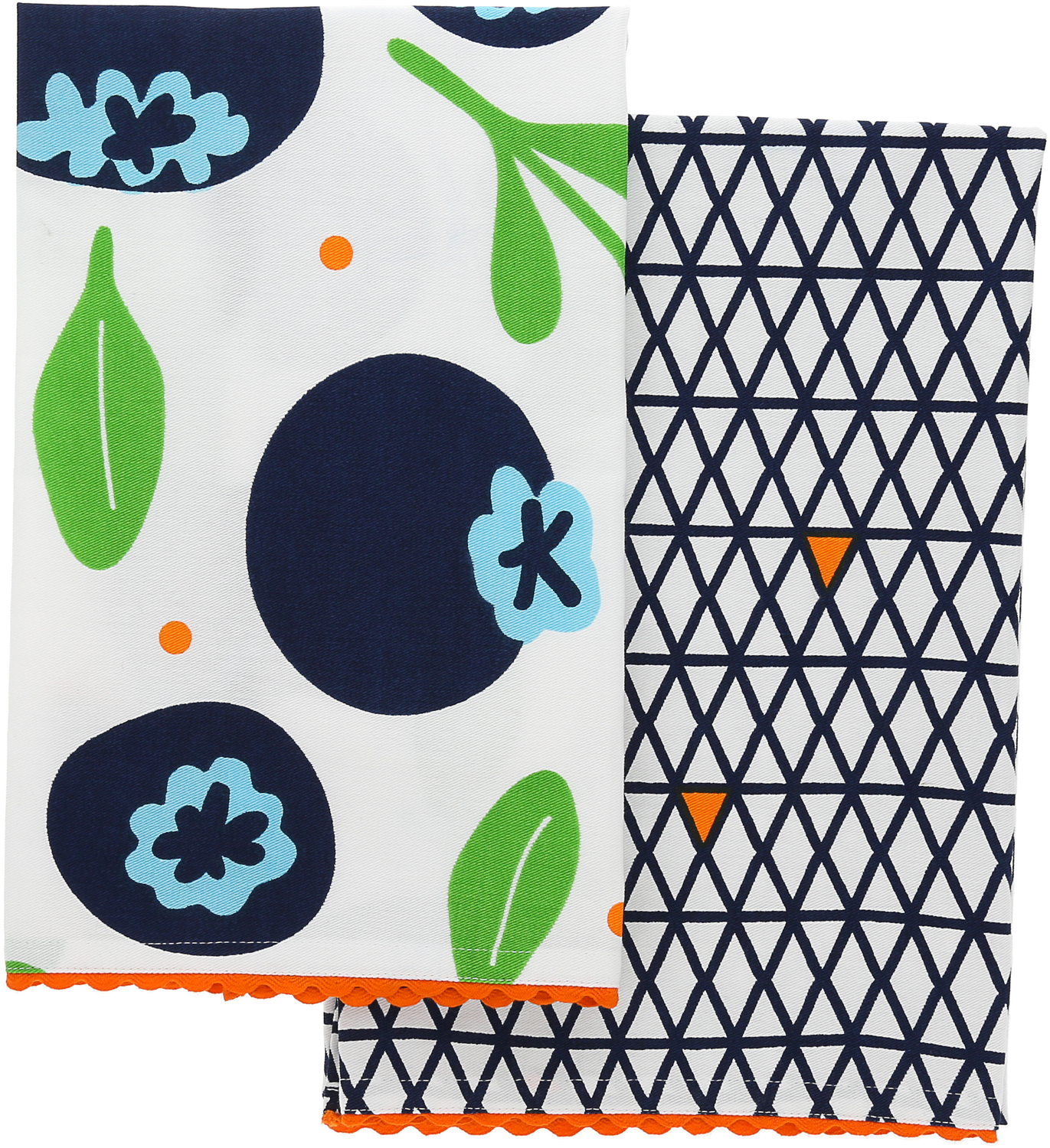 Blueberries by Fruitful Livin' - Blueberries - Tea Towel Gift Set (2 - 20" x 28")