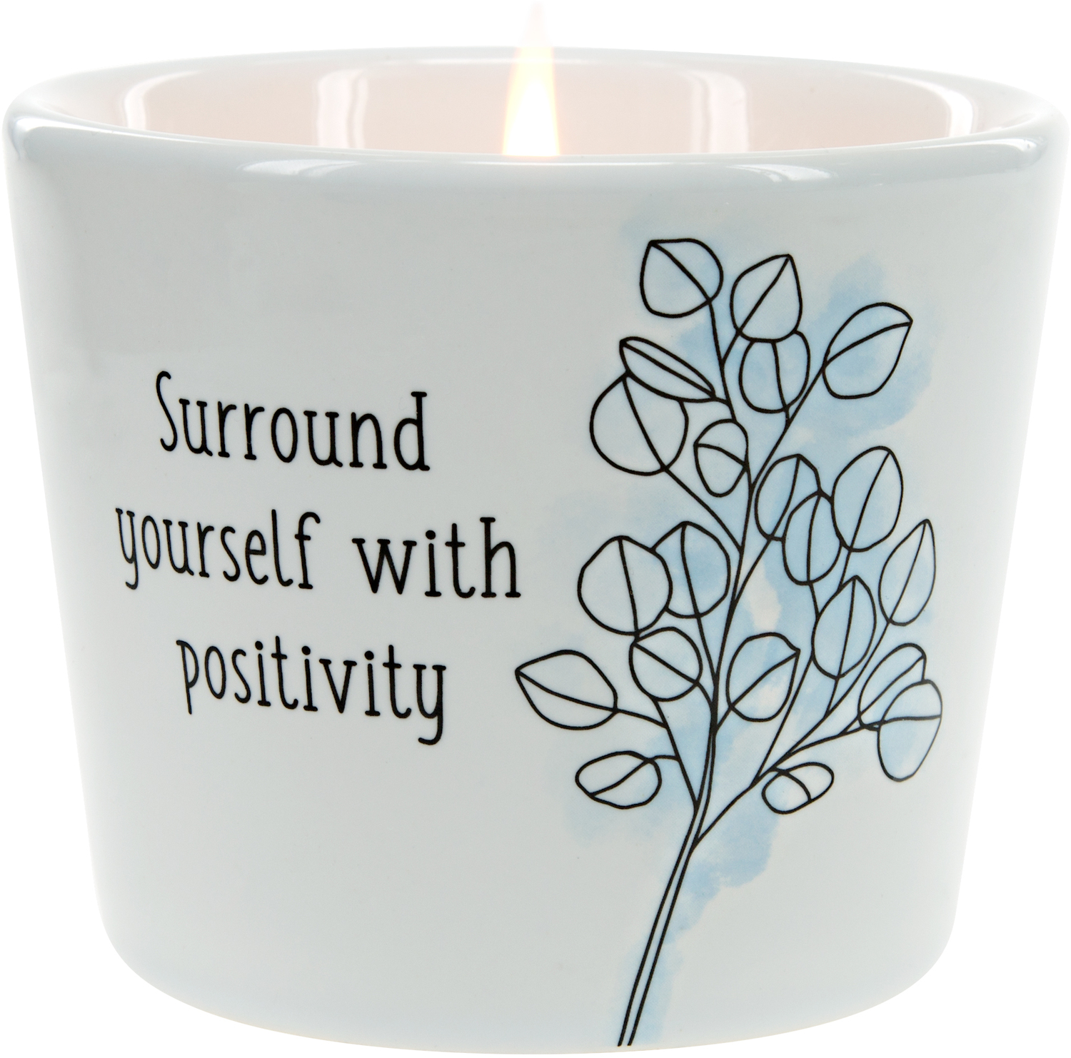 Positivity by Faith Hope and Healing - Positivity - 8 oz - 100% Soy Wax Candle Scent: Tranquility