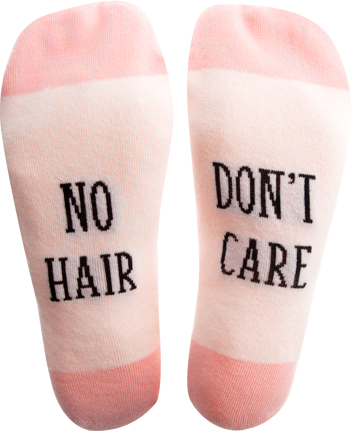 No Hair by Faith Hope and Healing - No Hair - S/M Unisex Sock