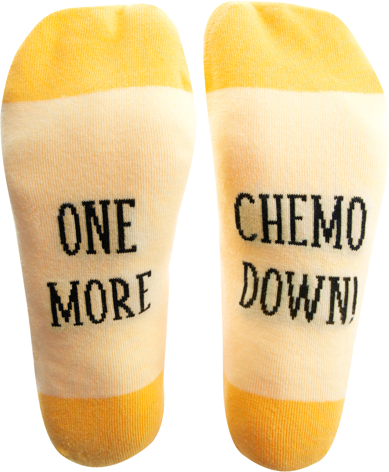 Chemo Down by Faith Hope and Healing - Chemo Down - S/M Unisex Sock