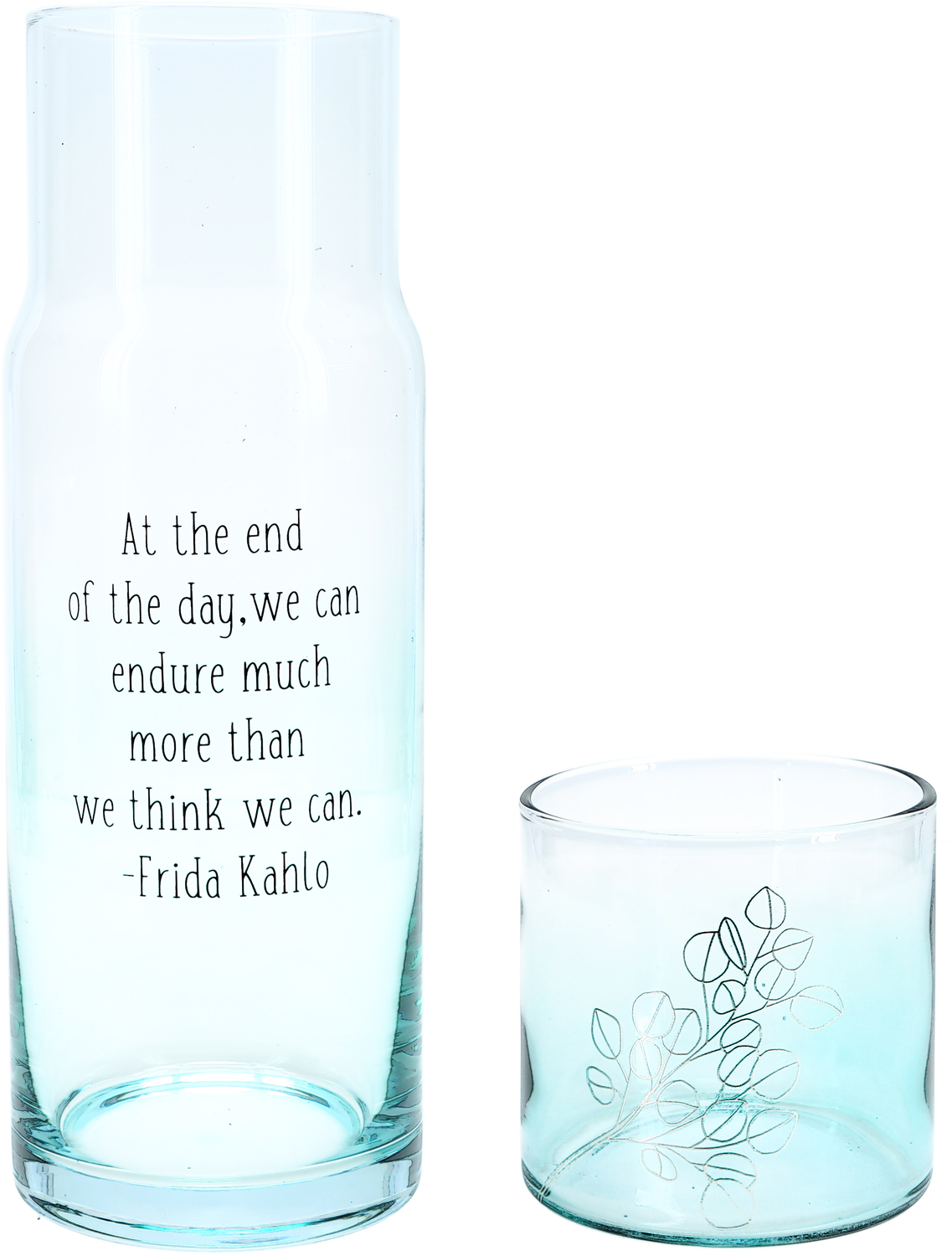 We Can Endure by Faith Hope and Healing - We Can Endure - 32 oz Water Carafe and Tumbler Set