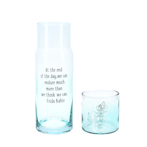 We Can Endure by Faith Hope and Healing - 32 oz Water Carafe and Tumbler Set