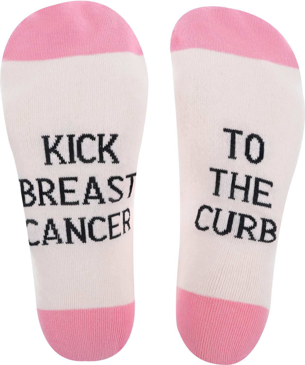 Breast Cancer by Faith Hope and Healing - Breast Cancer - S/M Unisex Sock