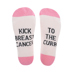 Breast Cancer by Faith Hope and Healing - S/M Unisex Sock
