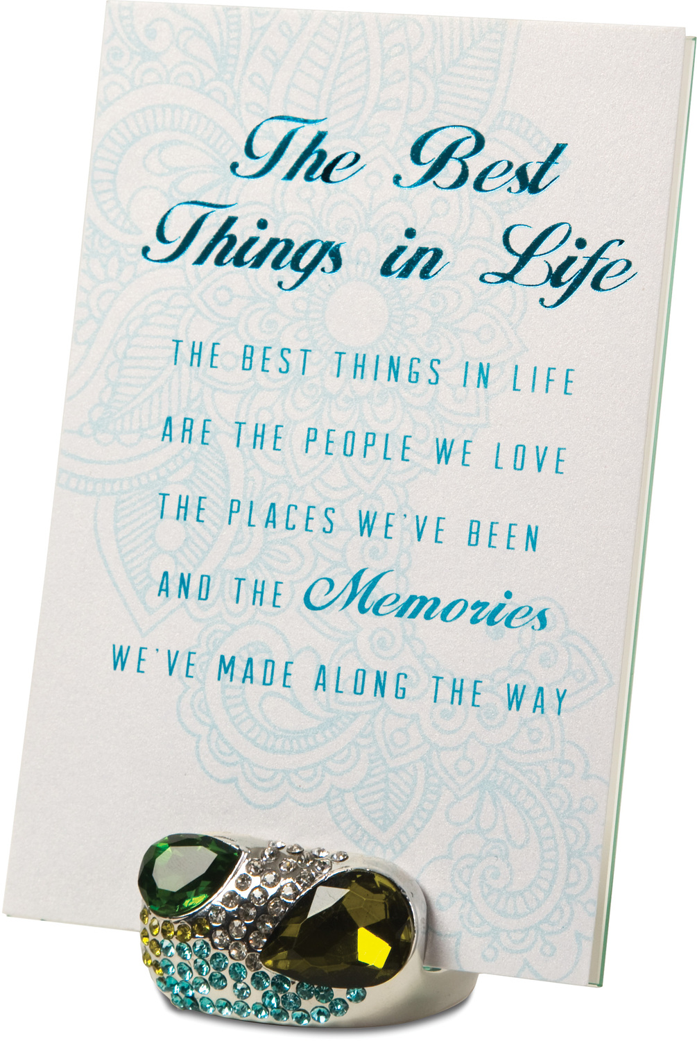 Best Things by Simply Shining - Best Things - 4" X 6" Jeweled Photo Frame