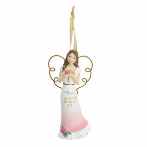 Sister by Heartful Love - 4.5" Angel Ornament
