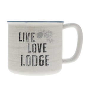 Live Love Lodge by Wild Woods Lodge - 17 oz Mug