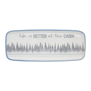 The Cabin by Wild Woods Lodge - 11" Serving Tray