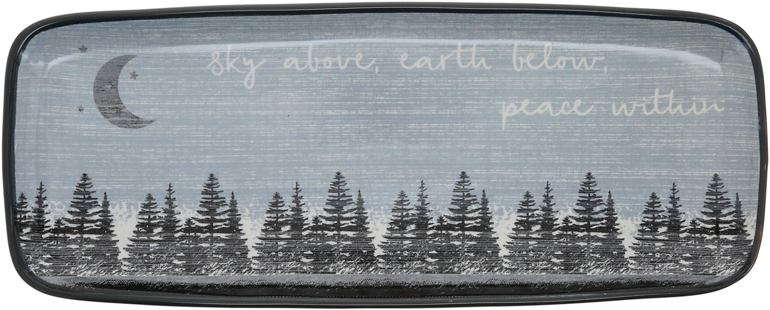 Peace Within by Wild Woods Lodge - Peace Within - 11" Serving Tray