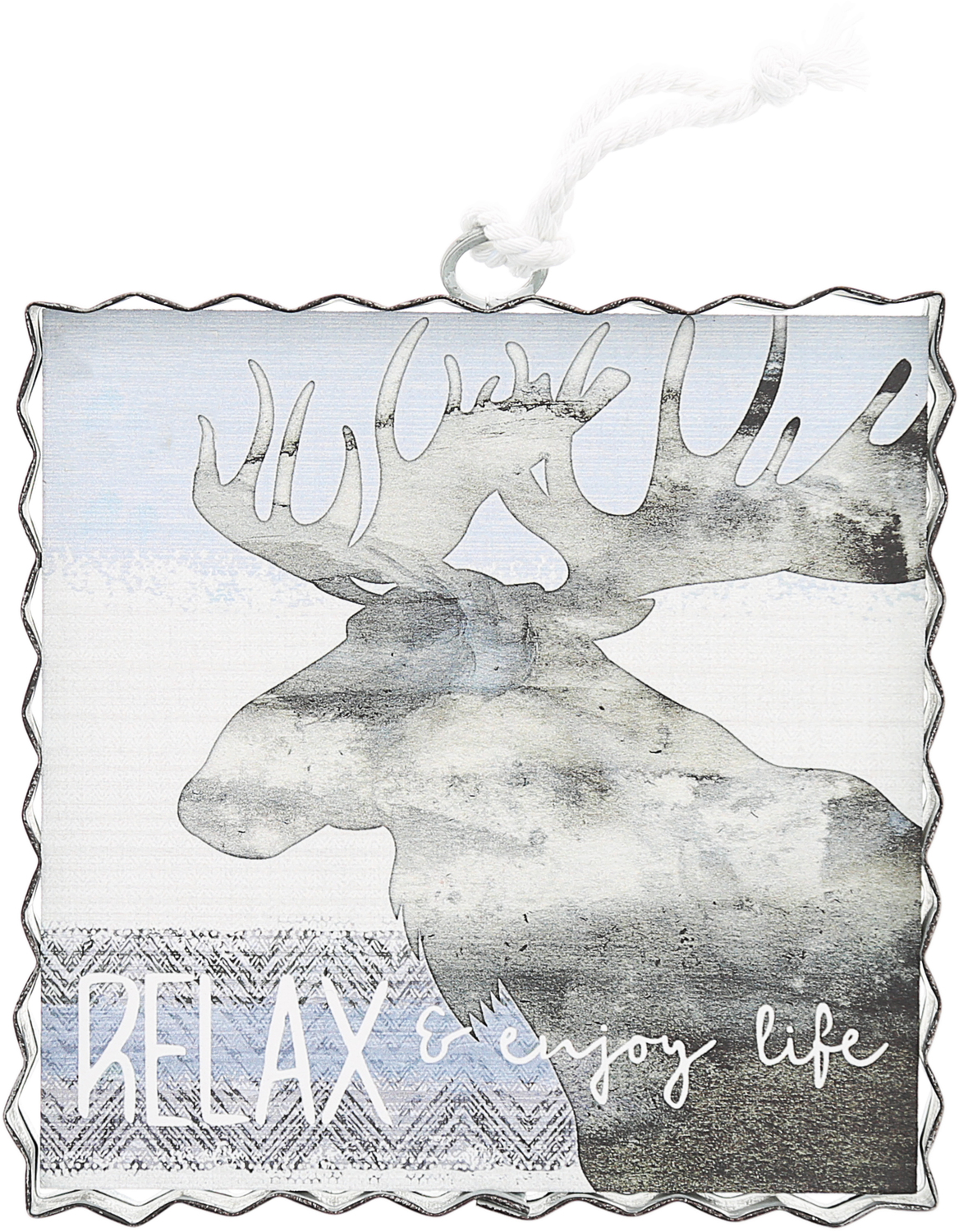 Relax by Wild Woods Lodge - Relax - 6" Plaque