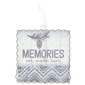 Memories by Wild Woods Lodge - 6" Plaque