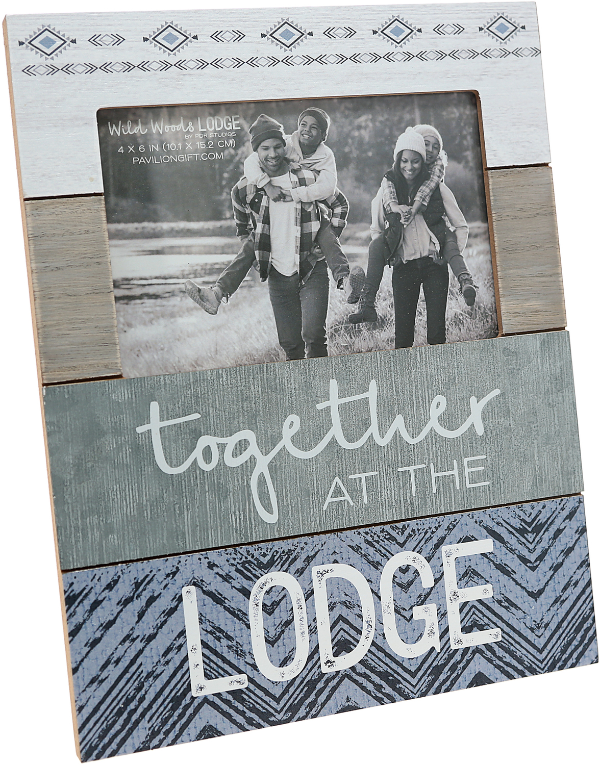 At The Lodge by Wild Woods Lodge - At The Lodge - 7.75" x 10" Frame (Holds 4" x 6" Photo)