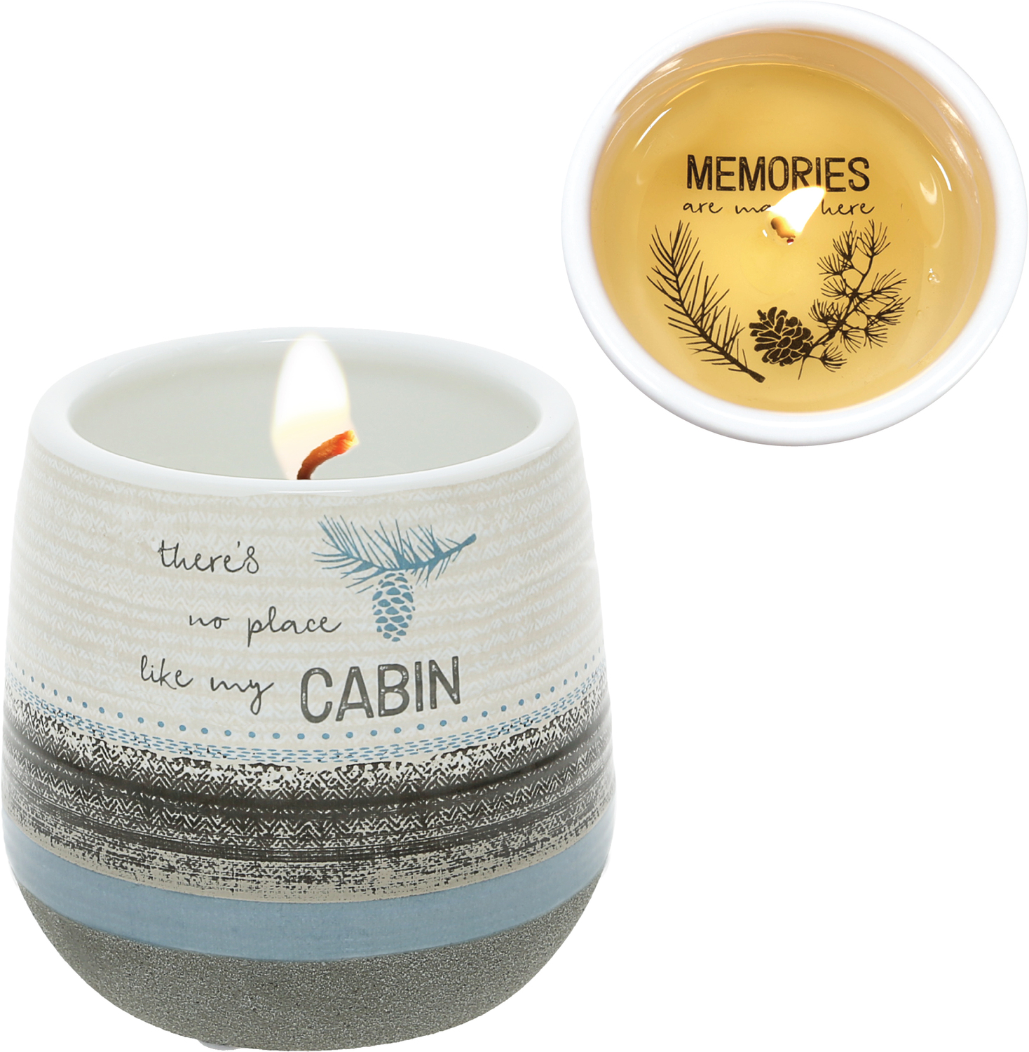 My Cabin by Wild Woods Lodge - My Cabin - 11 oz - 100% Soy Wax Reveal Candle
Scent: Tranquility