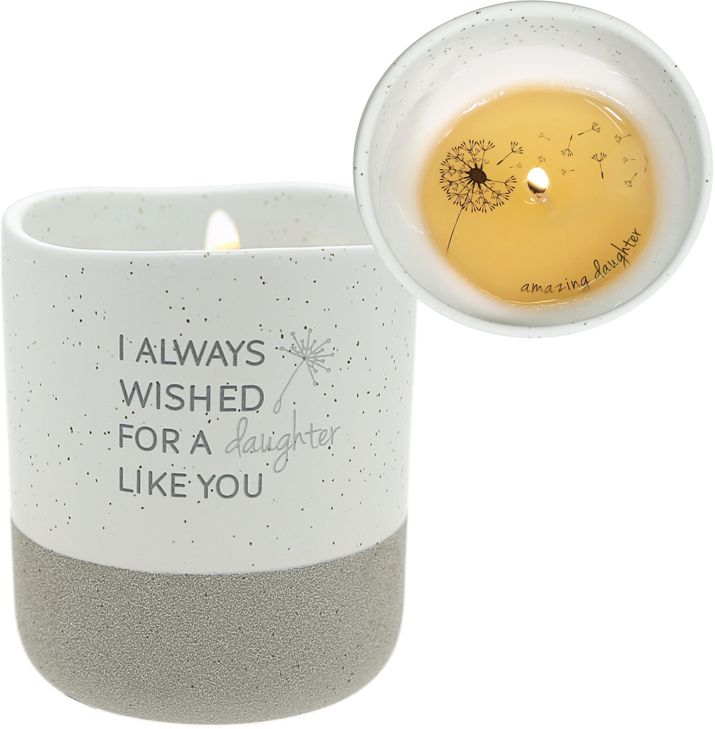 Daughter Like You by I Always Wished - Daughter Like You - 10 oz - 100% Soy Wax Reveal Candle
Scent: Tranquility