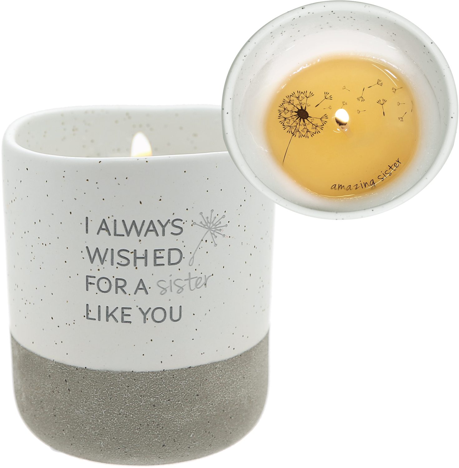 Sister Like You by I Always Wished - Sister Like You - 10 oz - 100% Soy Wax Reveal Candle
Scent: Tranquility