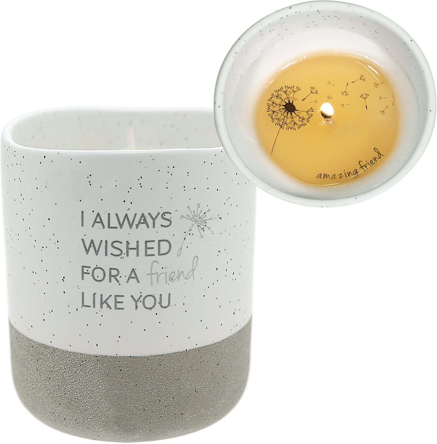 Friend Like You by I Always Wished - Friend Like You - 10 oz - 100% Soy Wax Reveal Candle
Scent: Tranquility