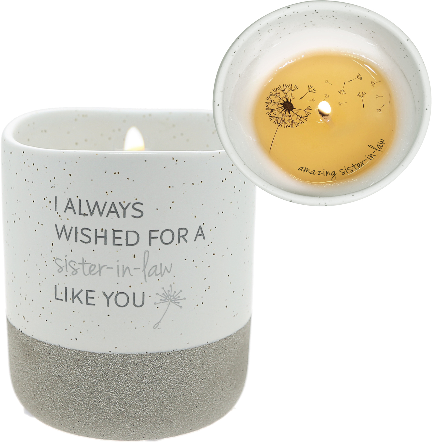 Sister-In-Law Like You by I Always Wished - Sister-In-Law Like You - 10 oz - 100% Soy Wax Reveal Candle
Scent: Tranquility