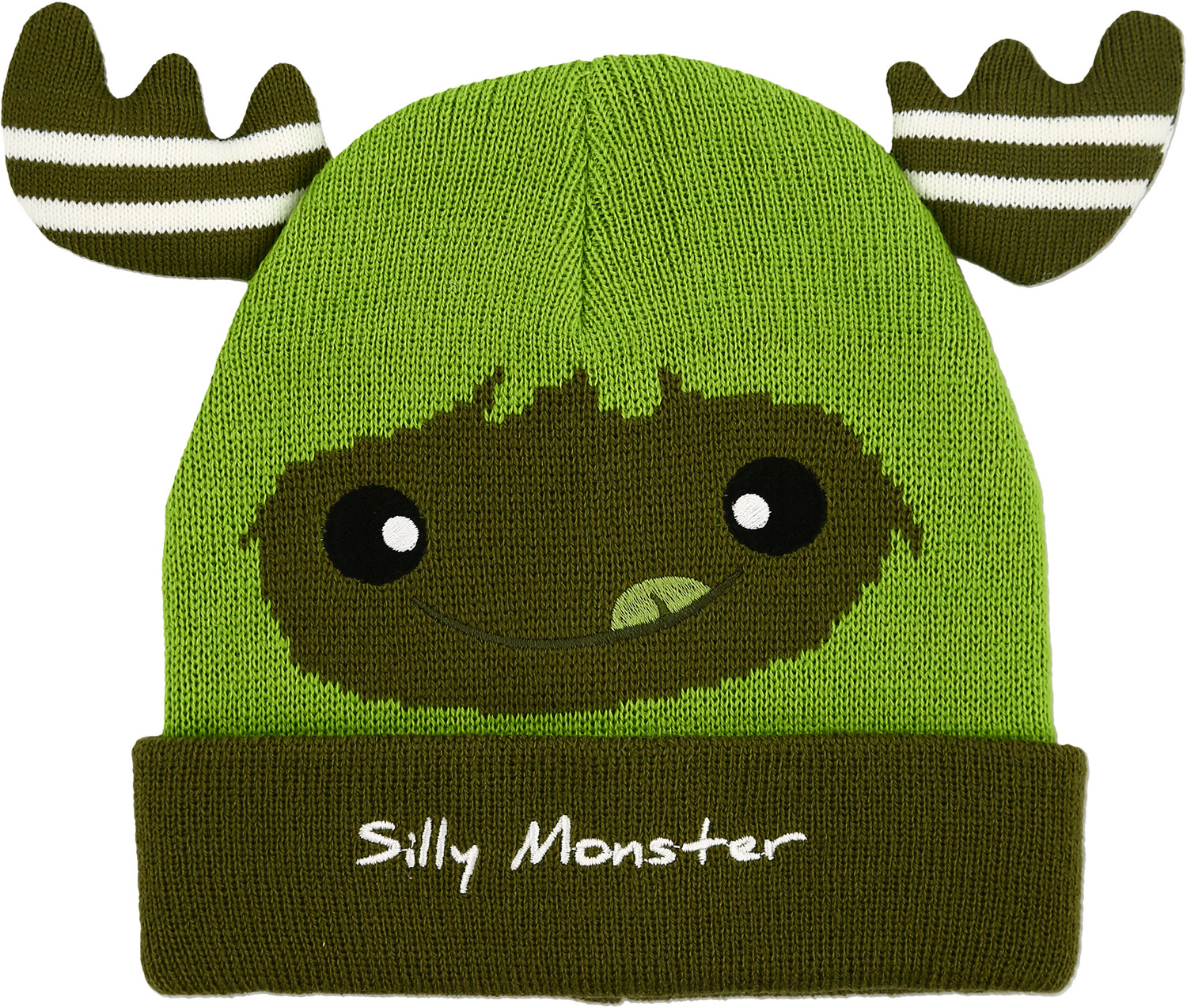 Green Silly Monster by Monster Munchkins - Green Silly Monster - One Size Fits All Baby Hat