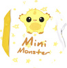 Yellow Mini Monster by Monster Munchkins - CloseUp
