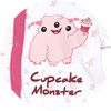 Pink Cupcake Monster by Monster Munchkins - CloseUp