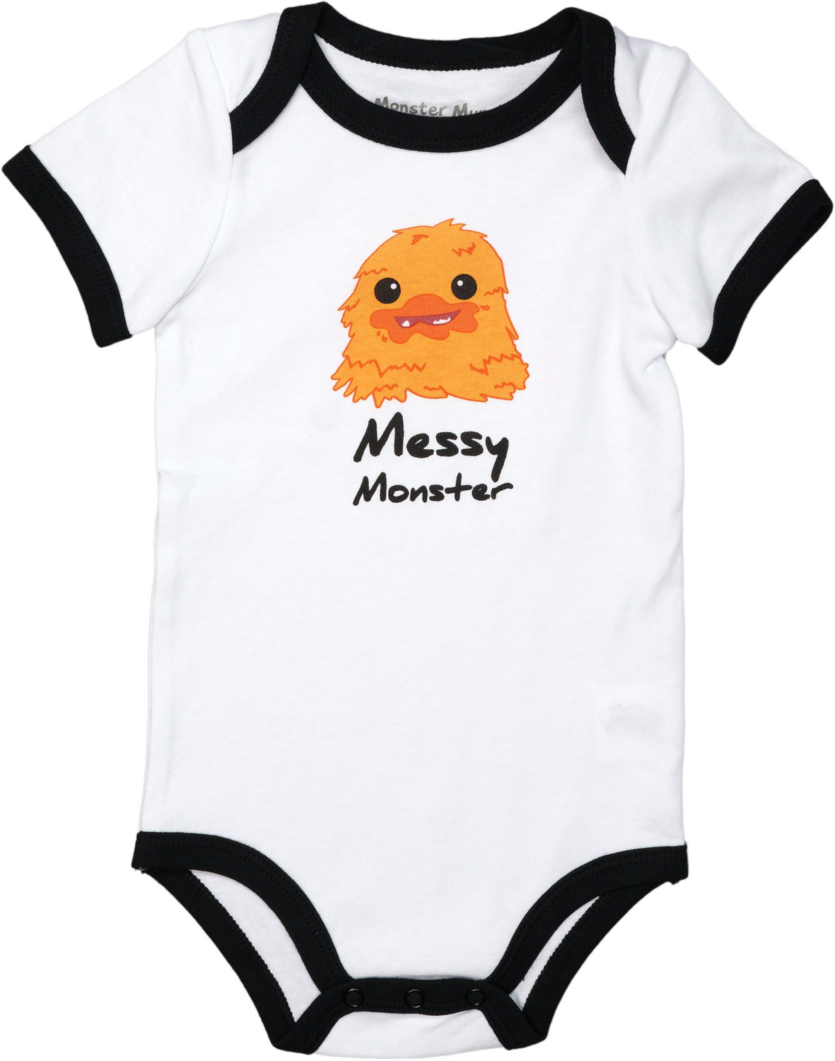 Orange Messy Monster by Monster Munchkins - Orange Messy Monster - 6-12 Months
Bodysuit