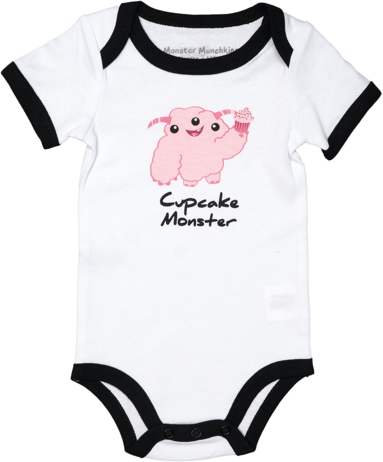 Pink Cupcake Monster by Monster Munchkins - Pink Cupcake Monster - 6-12 Months
Bodysuit