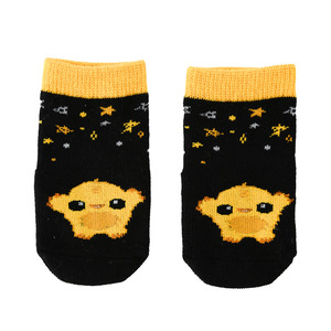 Yellow Dancing Monster by Monster Munchkins - 0-12 Month Non-slip Baby Socks