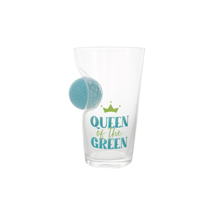 Queen of the Green by Queen of the Green - MHS - 15 oz. Golf Ball Glass