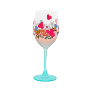 Not Enough Wine by Pretty Happy Girl - Gift Boxed 18 oz Wine Glass