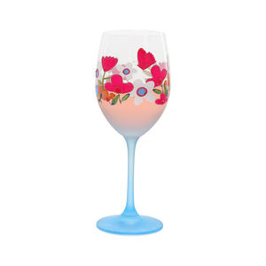 Favorite Bitch by Pretty Happy Girl - Gift Boxed 18 oz Wine Glass