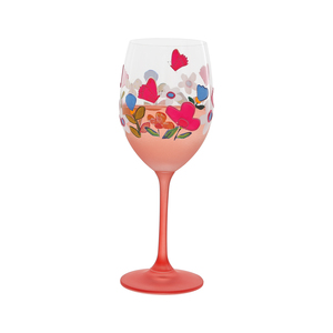 Age & Wine by Pretty Happy Girl - Gift Boxed 18 oz Wine Glass