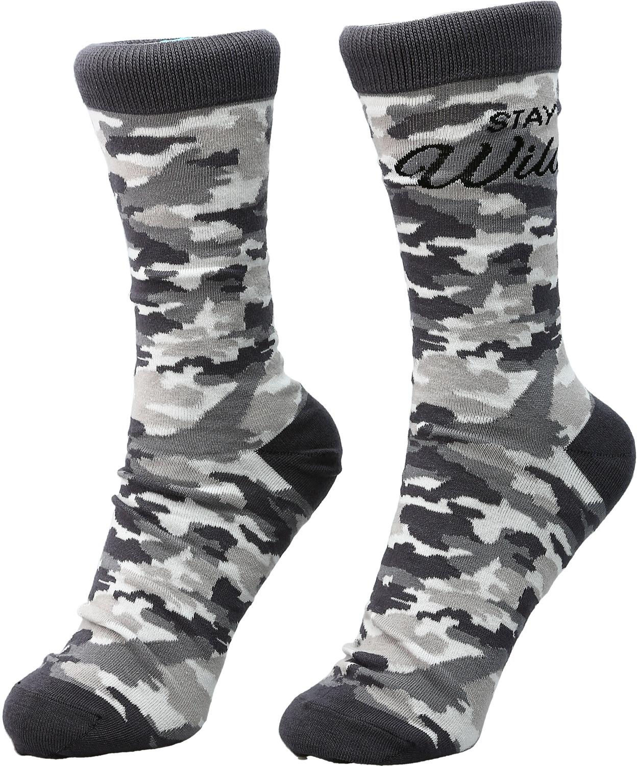 Stay Wild by Camo Community - Stay Wild - S-M Cotton Blend Sock