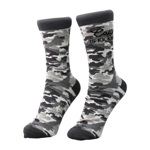 Coffee by Camo Community - S-M Cotton Blend Sock
