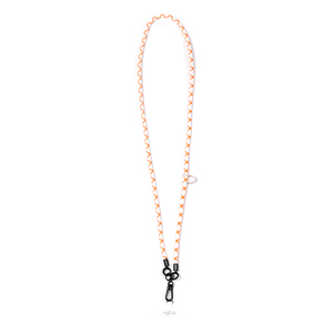 Orange Stripe by In the Loop - Soft Nylon Crossbody Phone Lanyard