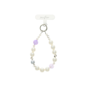 Lavender by In the Loop - Beaded Hands-Free Wrist Strap