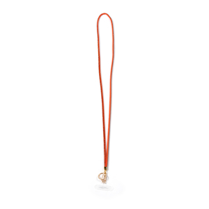 Orange Crossbody by In the Loop - Soft Gemmed Phone Lanyard